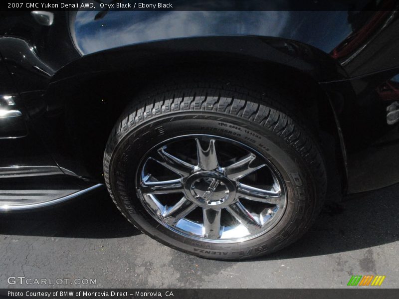 Onyx Black / Ebony Black 2007 GMC Yukon Denali AWD