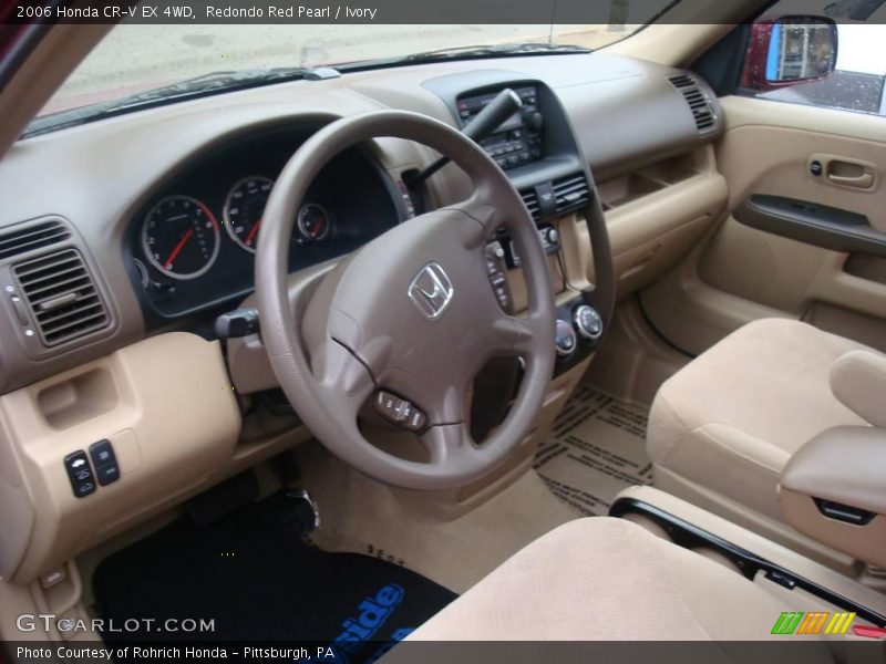 Redondo Red Pearl / Ivory 2006 Honda CR-V EX 4WD