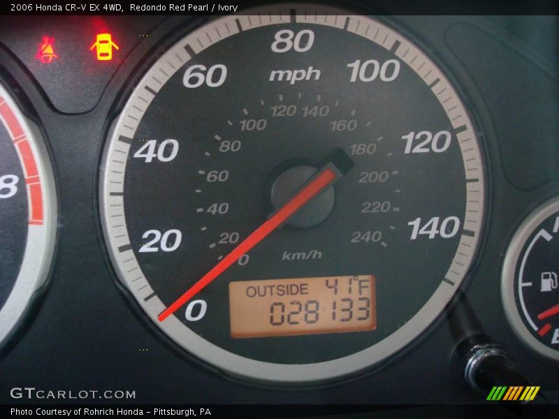 Redondo Red Pearl / Ivory 2006 Honda CR-V EX 4WD