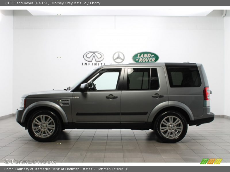Orkney Grey Metallic / Ebony 2012 Land Rover LR4 HSE