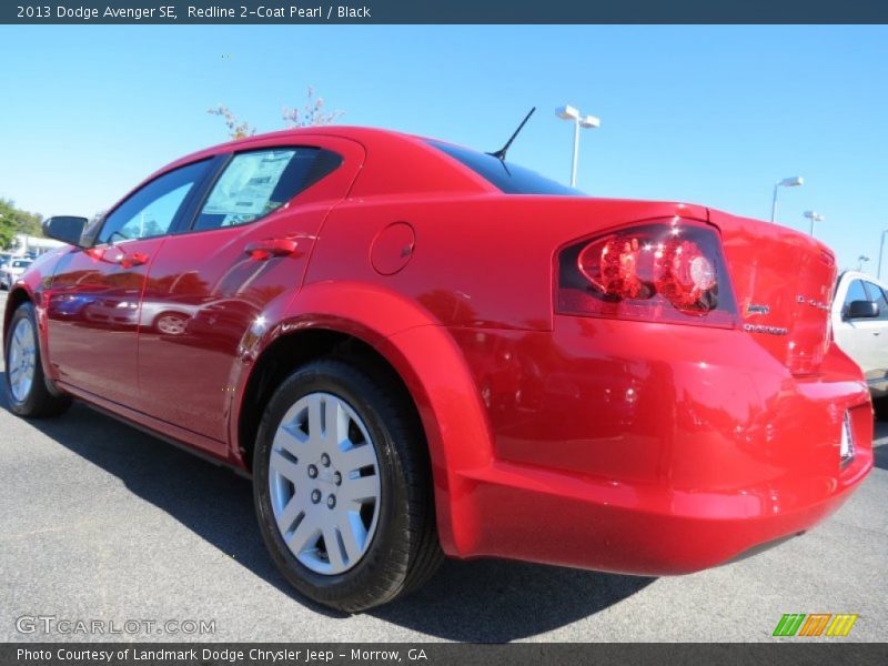Redline 2-Coat Pearl / Black 2013 Dodge Avenger SE