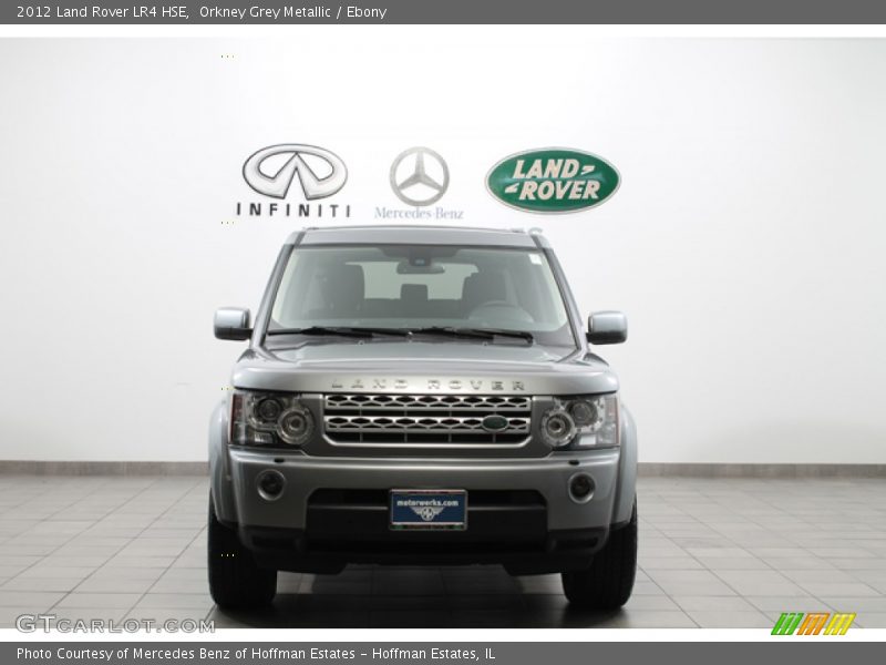 Orkney Grey Metallic / Ebony 2012 Land Rover LR4 HSE