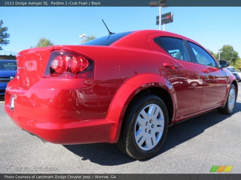 Redline 2-Coat Pearl / Black 2013 Dodge Avenger SE