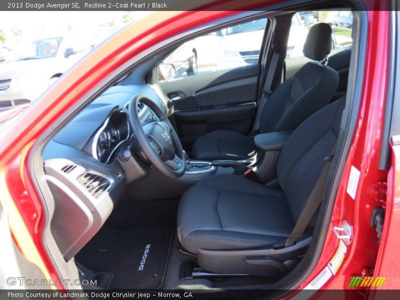 Redline 2-Coat Pearl / Black 2013 Dodge Avenger SE