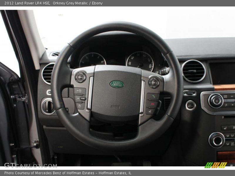 Orkney Grey Metallic / Ebony 2012 Land Rover LR4 HSE