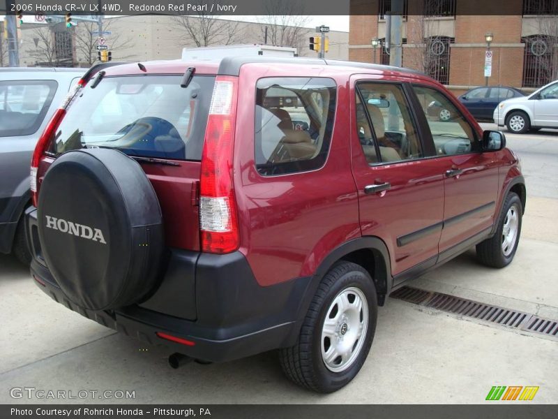 Redondo Red Pearl / Ivory 2006 Honda CR-V LX 4WD