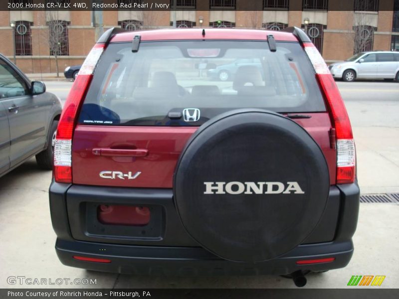 Redondo Red Pearl / Ivory 2006 Honda CR-V LX 4WD
