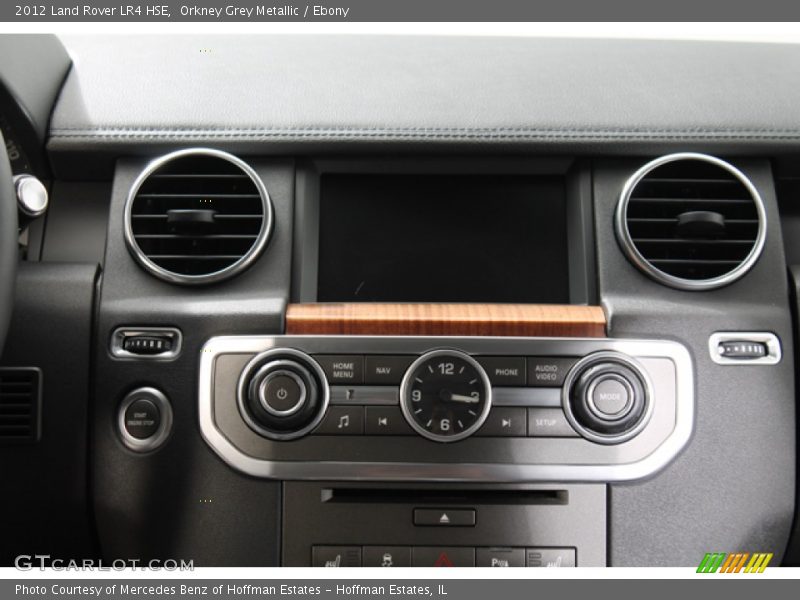 Orkney Grey Metallic / Ebony 2012 Land Rover LR4 HSE