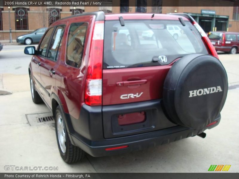 Redondo Red Pearl / Ivory 2006 Honda CR-V LX 4WD