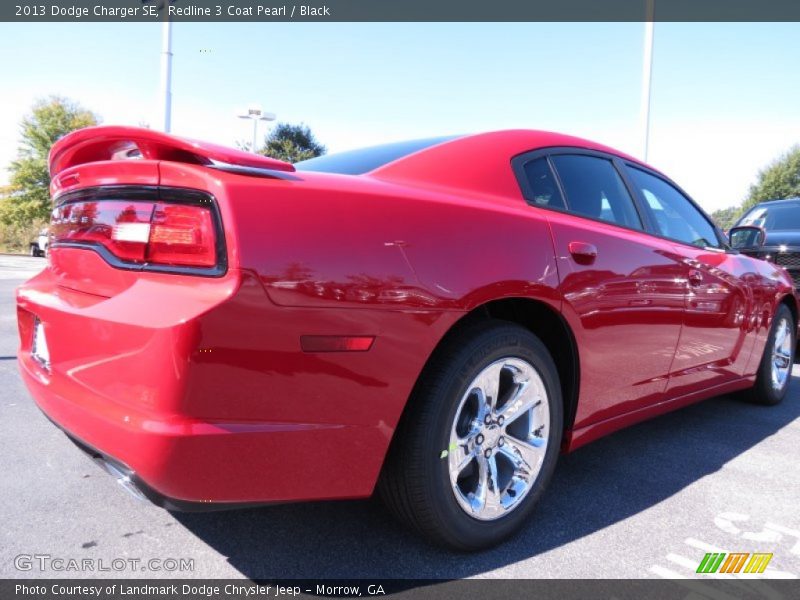 Redline 3 Coat Pearl / Black 2013 Dodge Charger SE