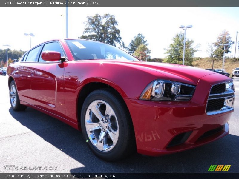 Redline 3 Coat Pearl / Black 2013 Dodge Charger SE