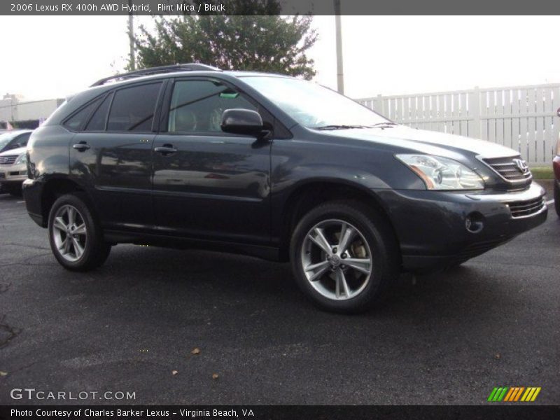 Flint Mica / Black 2006 Lexus RX 400h AWD Hybrid