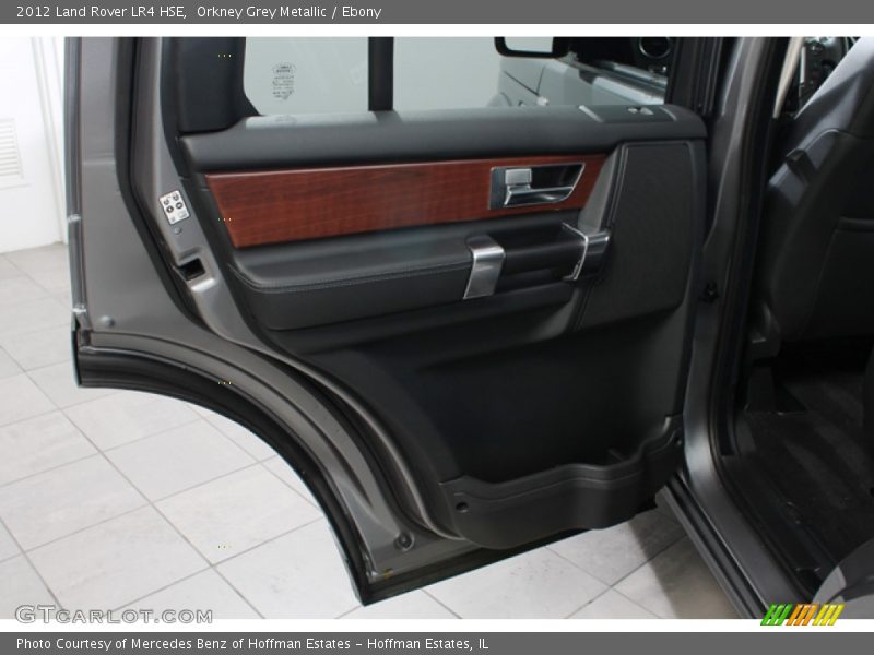 Orkney Grey Metallic / Ebony 2012 Land Rover LR4 HSE