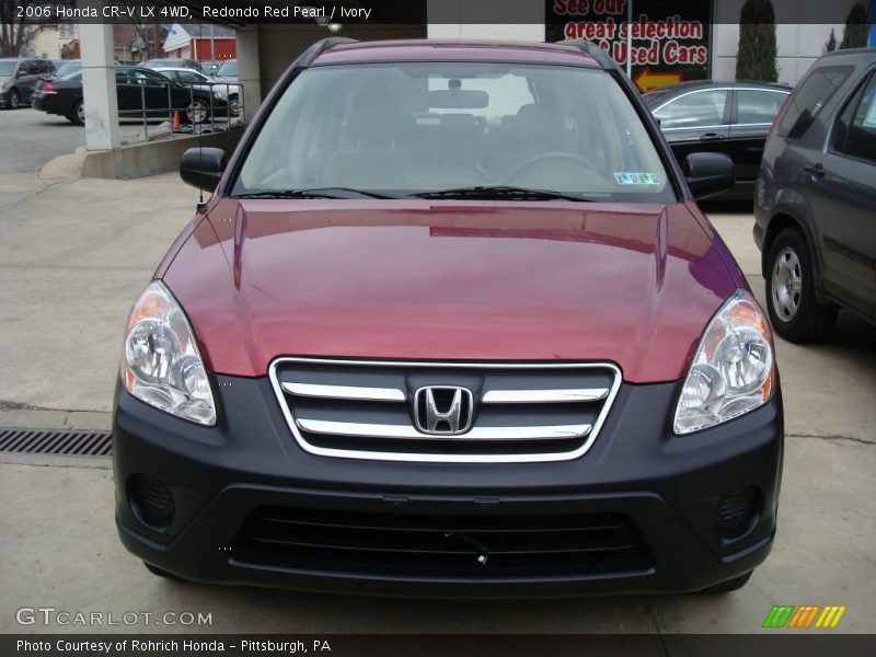 Redondo Red Pearl / Ivory 2006 Honda CR-V LX 4WD