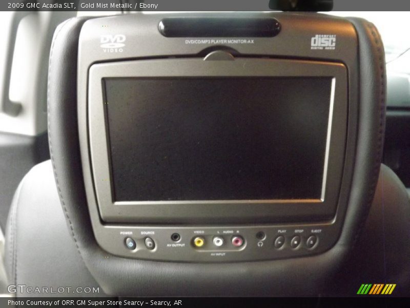 Gold Mist Metallic / Ebony 2009 GMC Acadia SLT