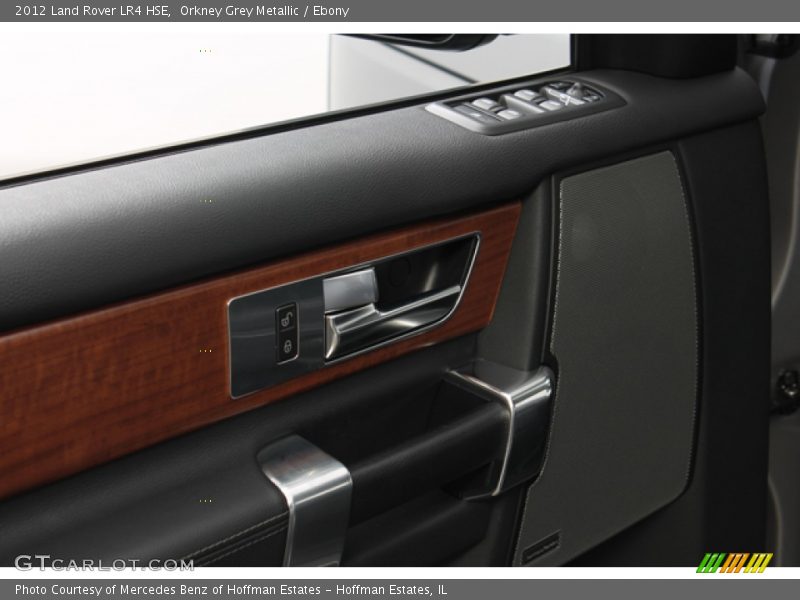 Orkney Grey Metallic / Ebony 2012 Land Rover LR4 HSE