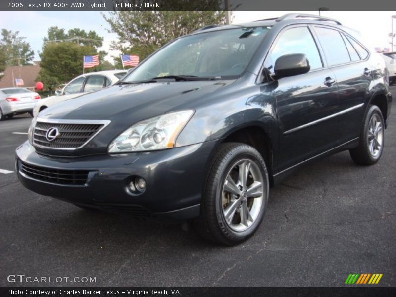 Flint Mica / Black 2006 Lexus RX 400h AWD Hybrid