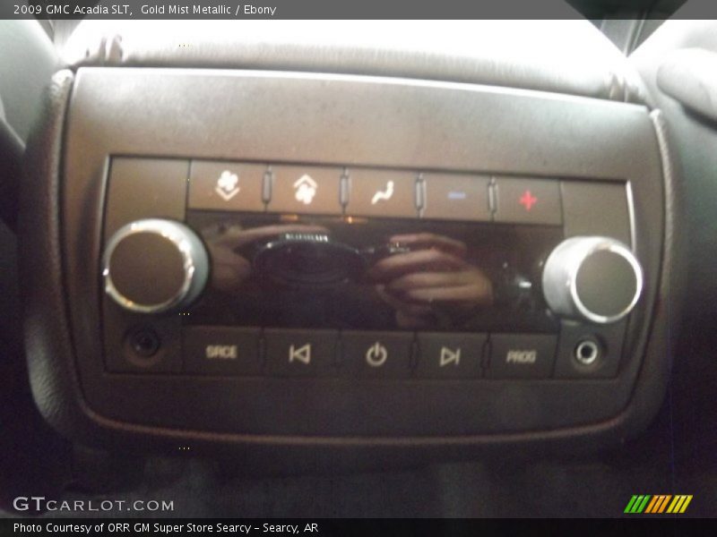 Gold Mist Metallic / Ebony 2009 GMC Acadia SLT