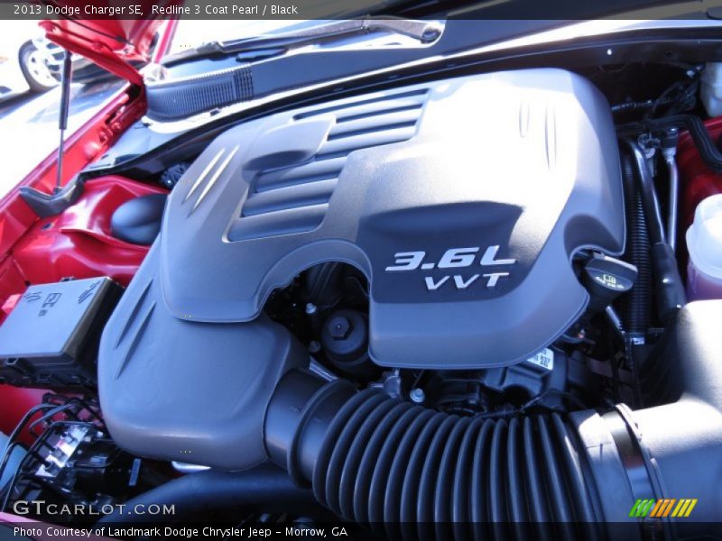Redline 3 Coat Pearl / Black 2013 Dodge Charger SE