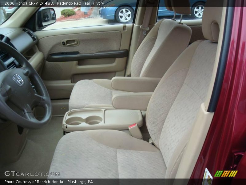 Redondo Red Pearl / Ivory 2006 Honda CR-V LX 4WD