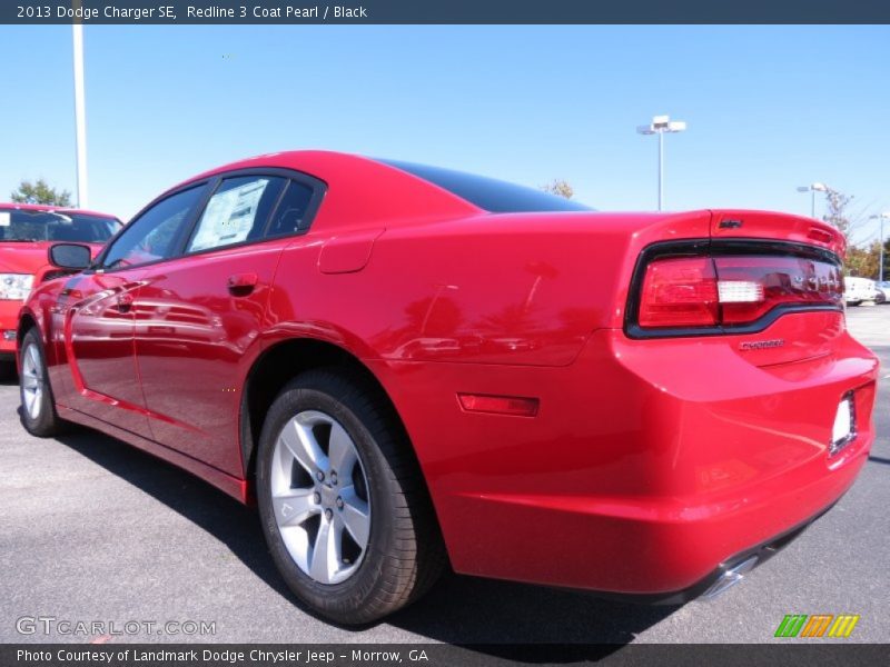 Redline 3 Coat Pearl / Black 2013 Dodge Charger SE