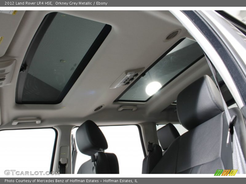 Orkney Grey Metallic / Ebony 2012 Land Rover LR4 HSE