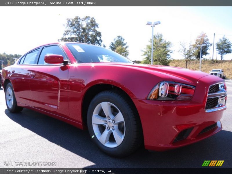 Redline 3 Coat Pearl / Black 2013 Dodge Charger SE