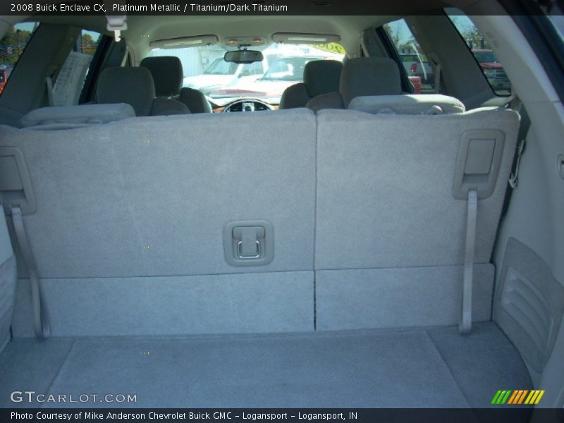 Platinum Metallic / Titanium/Dark Titanium 2008 Buick Enclave CX