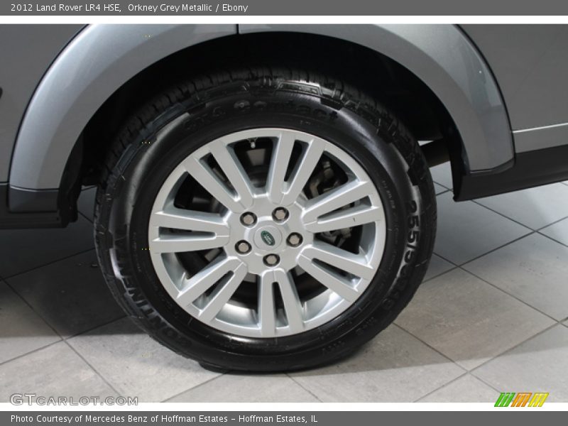 Orkney Grey Metallic / Ebony 2012 Land Rover LR4 HSE