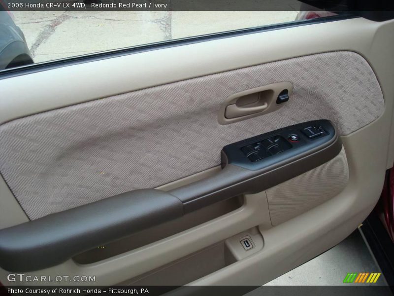 Redondo Red Pearl / Ivory 2006 Honda CR-V LX 4WD