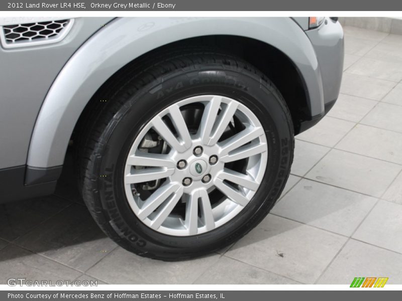 Orkney Grey Metallic / Ebony 2012 Land Rover LR4 HSE