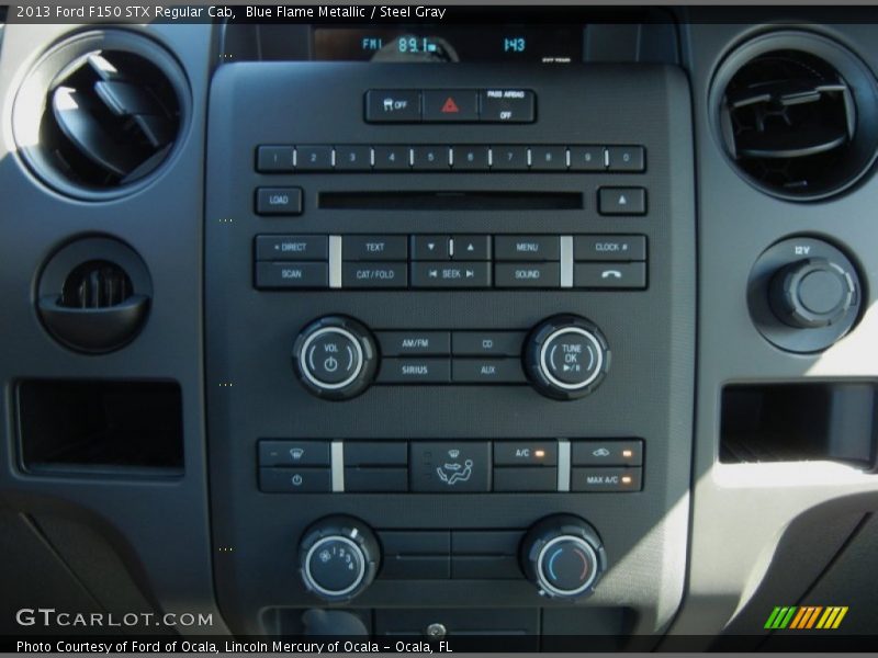 Controls of 2013 F150 STX Regular Cab