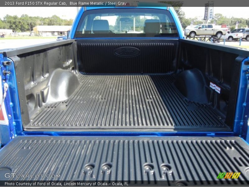 Blue Flame Metallic / Steel Gray 2013 Ford F150 STX Regular Cab