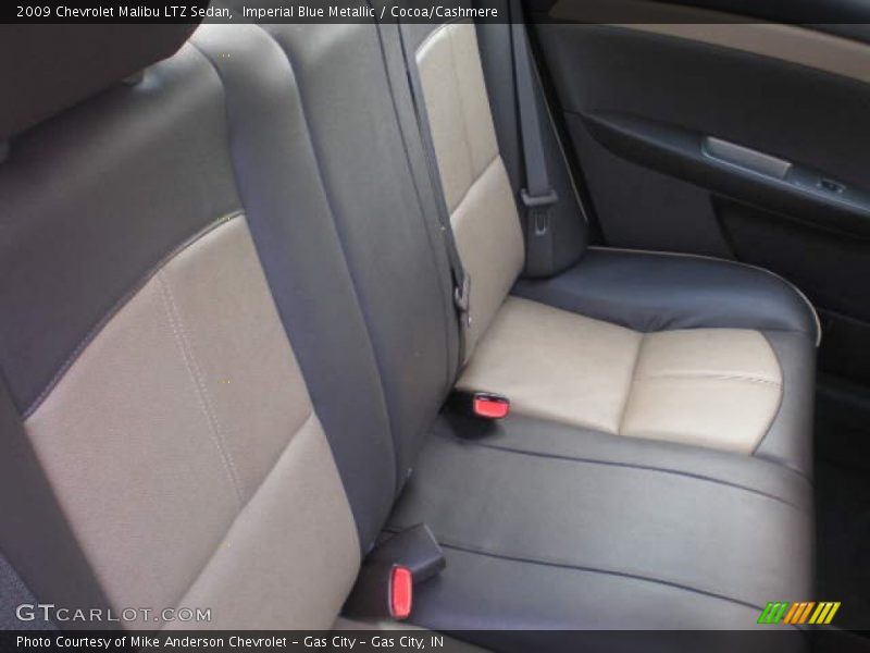 Imperial Blue Metallic / Cocoa/Cashmere 2009 Chevrolet Malibu LTZ Sedan