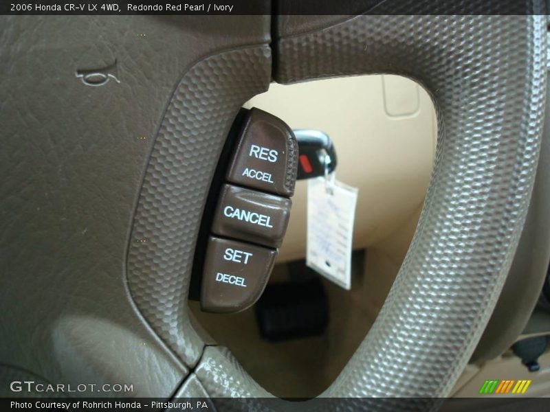 Redondo Red Pearl / Ivory 2006 Honda CR-V LX 4WD