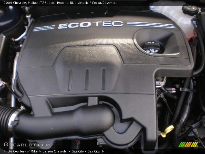 Imperial Blue Metallic / Cocoa/Cashmere 2009 Chevrolet Malibu LTZ Sedan