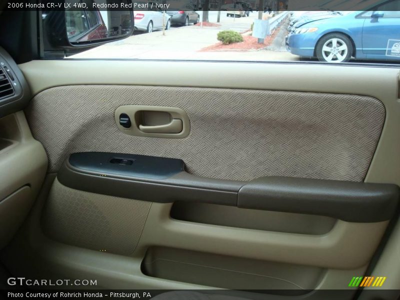 Redondo Red Pearl / Ivory 2006 Honda CR-V LX 4WD