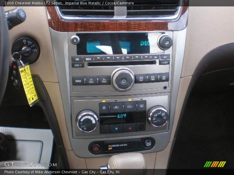 Imperial Blue Metallic / Cocoa/Cashmere 2009 Chevrolet Malibu LTZ Sedan
