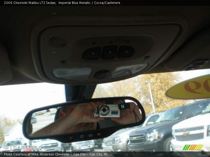 Imperial Blue Metallic / Cocoa/Cashmere 2009 Chevrolet Malibu LTZ Sedan