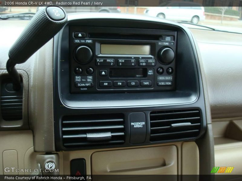 Redondo Red Pearl / Ivory 2006 Honda CR-V LX 4WD