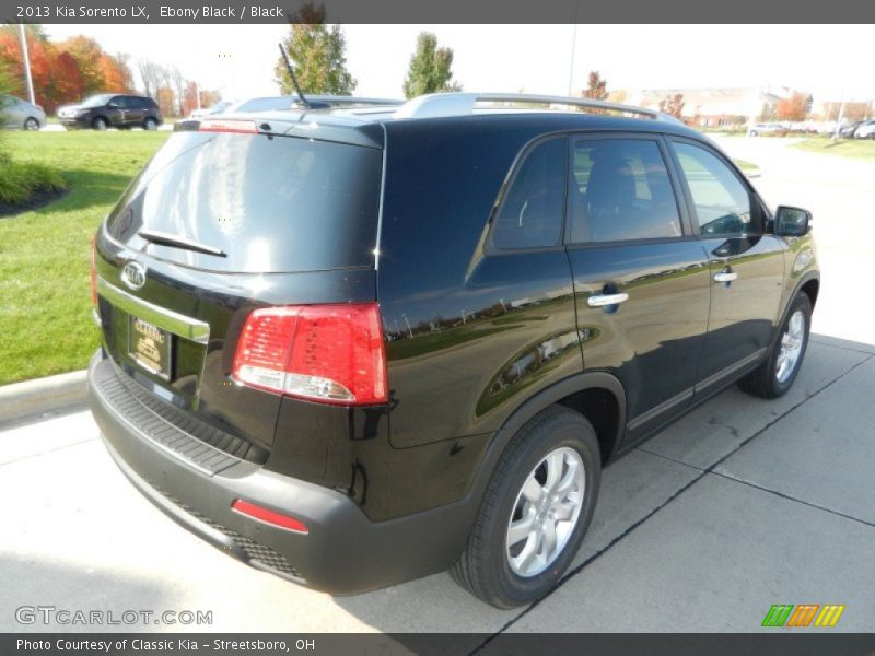 Ebony Black / Black 2013 Kia Sorento LX