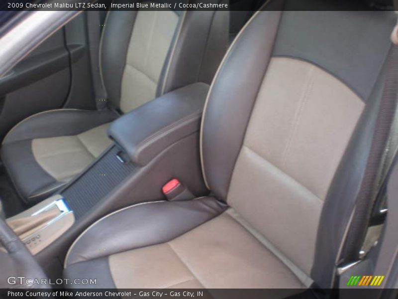 Imperial Blue Metallic / Cocoa/Cashmere 2009 Chevrolet Malibu LTZ Sedan