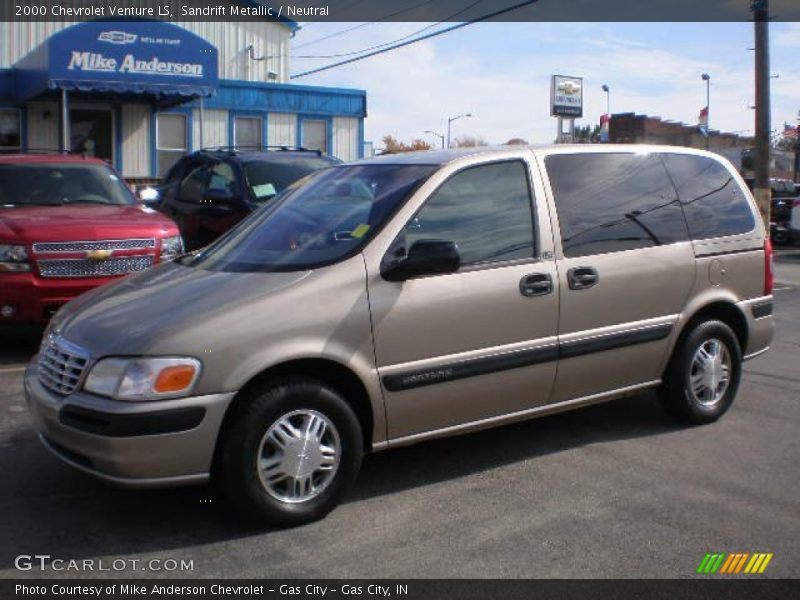 Sandrift Metallic / Neutral 2000 Chevrolet Venture LS