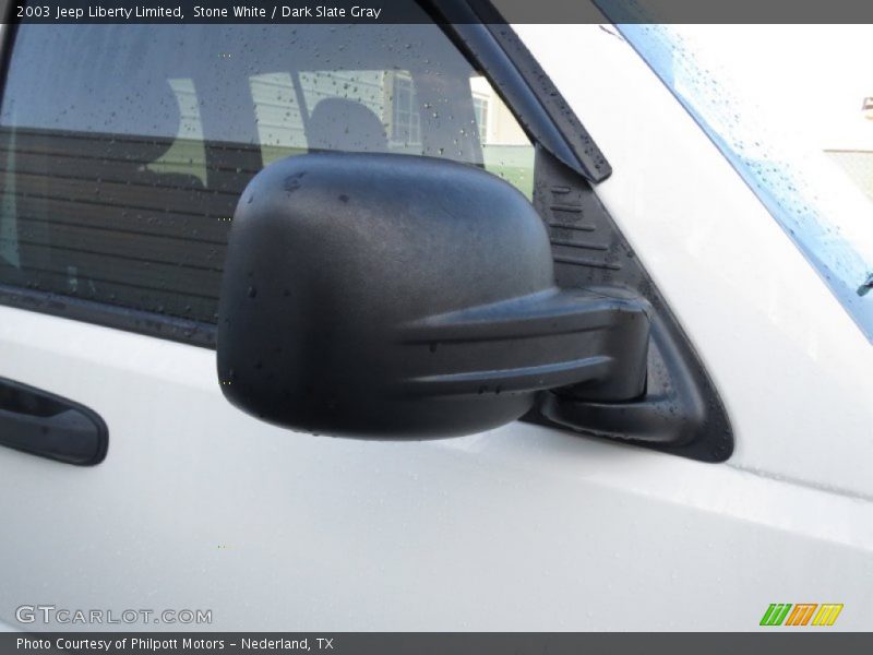 Stone White / Dark Slate Gray 2003 Jeep Liberty Limited