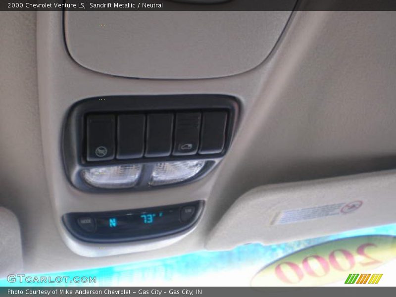 Sandrift Metallic / Neutral 2000 Chevrolet Venture LS