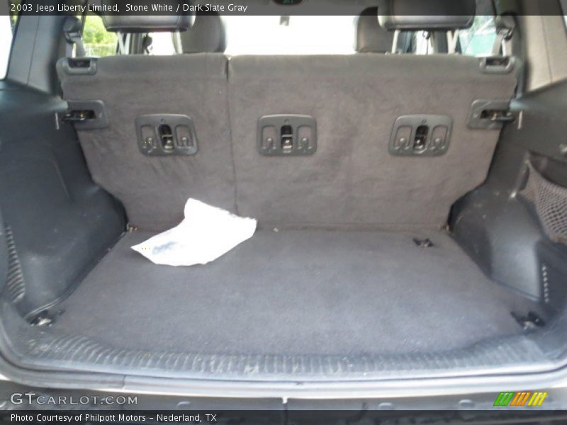 Stone White / Dark Slate Gray 2003 Jeep Liberty Limited