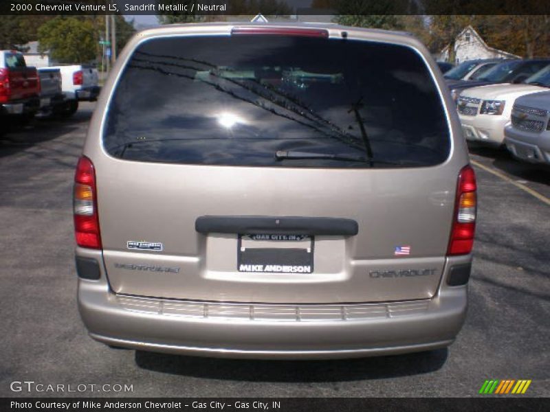 Sandrift Metallic / Neutral 2000 Chevrolet Venture LS