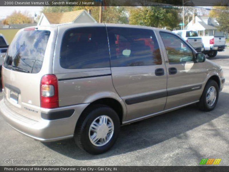 Sandrift Metallic / Neutral 2000 Chevrolet Venture LS