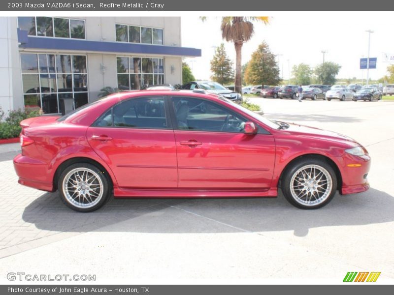 Redfire Metallic / Gray 2003 Mazda MAZDA6 i Sedan