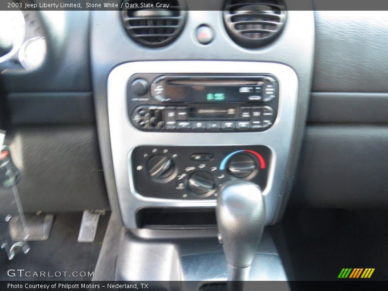 Stone White / Dark Slate Gray 2003 Jeep Liberty Limited